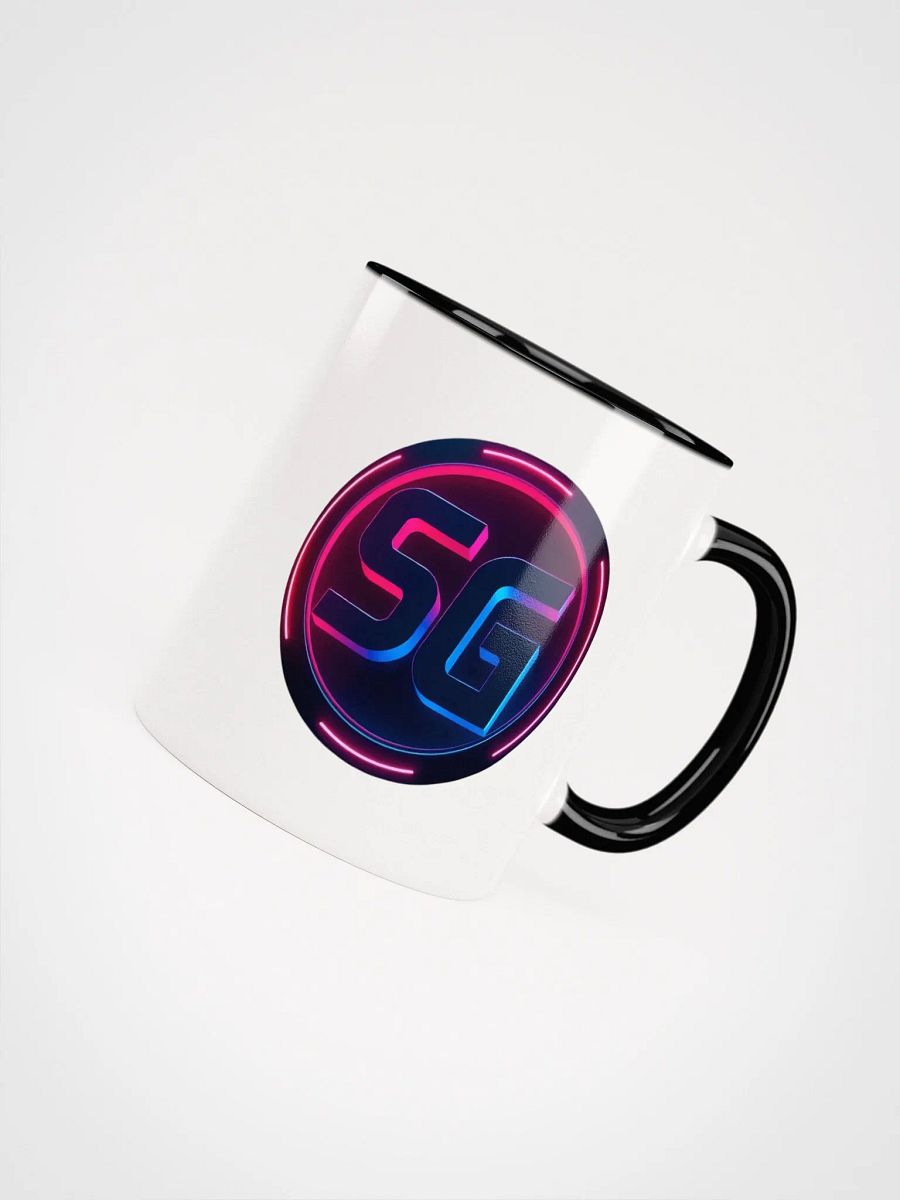 Neon Gaming Controller Ceramic Mug product image (7)