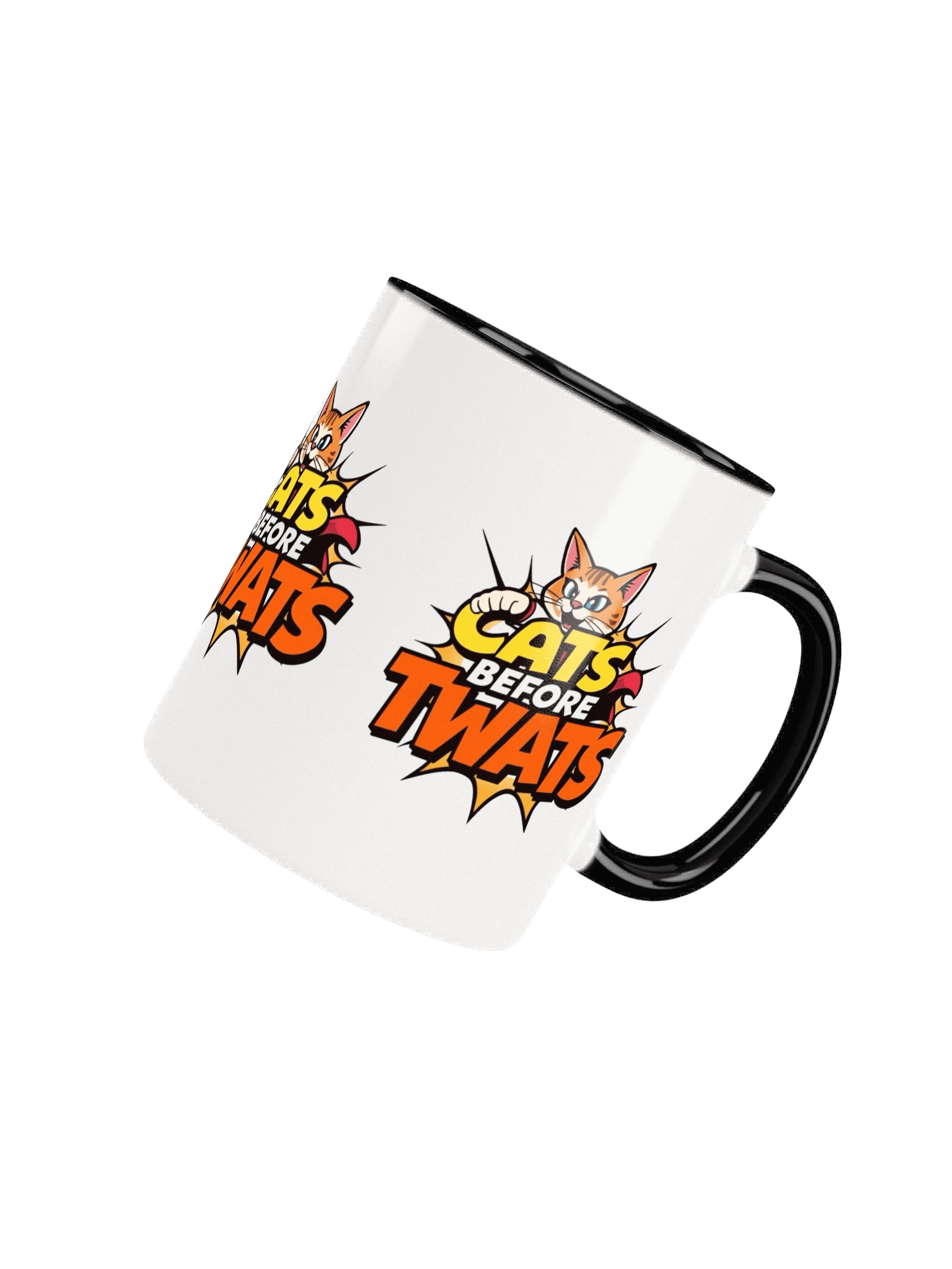 Mischievous Cat Ceramic Mug product image (44)