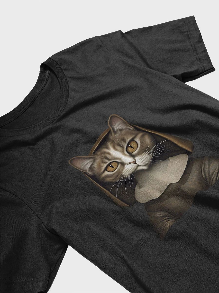Renaissance Feline Portrait T-Shirt product image (3)