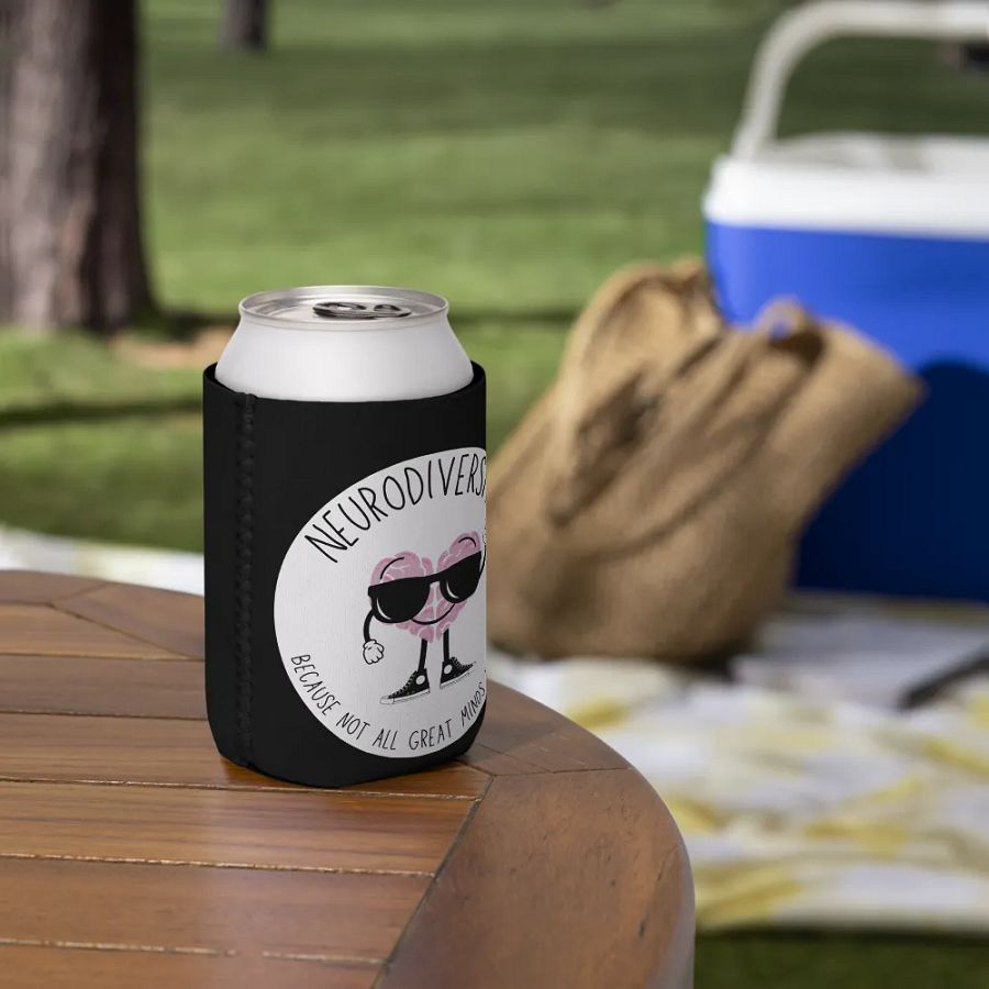 Great Minds Neurodiversity Coozie product image (7)