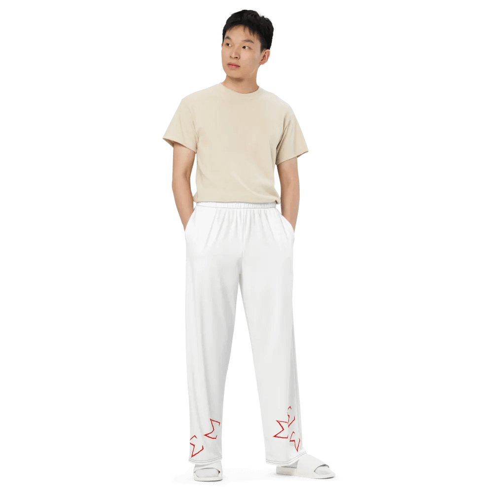 Sigma Pattern Wide-Leg Pants product image (6)