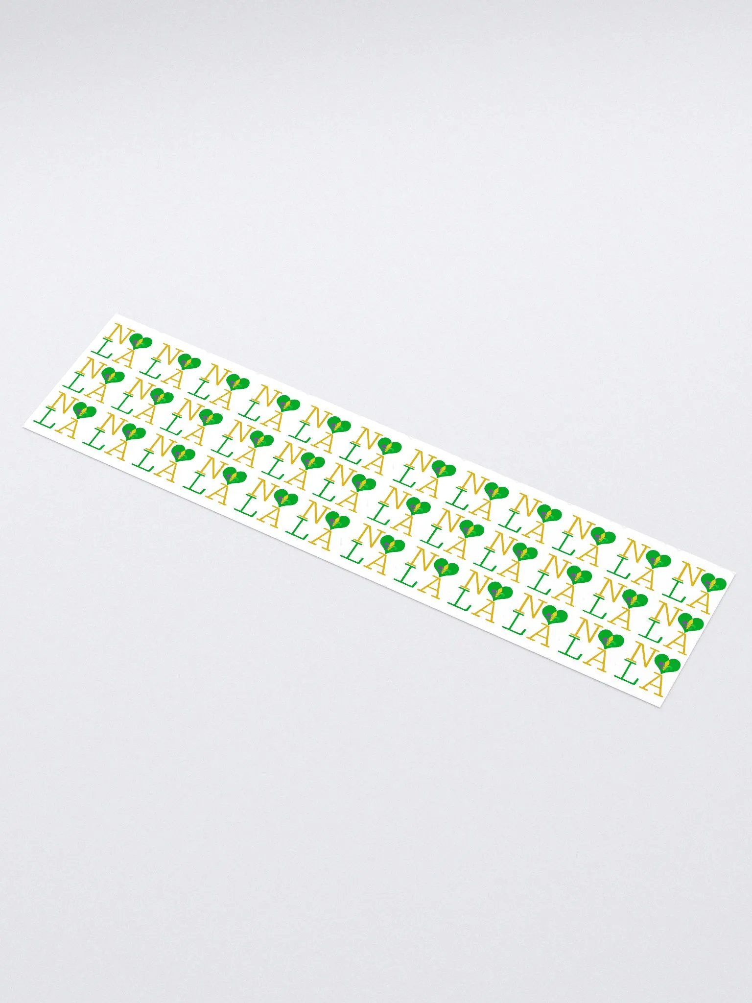 I LOVE NOLA **LEGACY STICKER** (MARDI GRAS 2) product image (1)