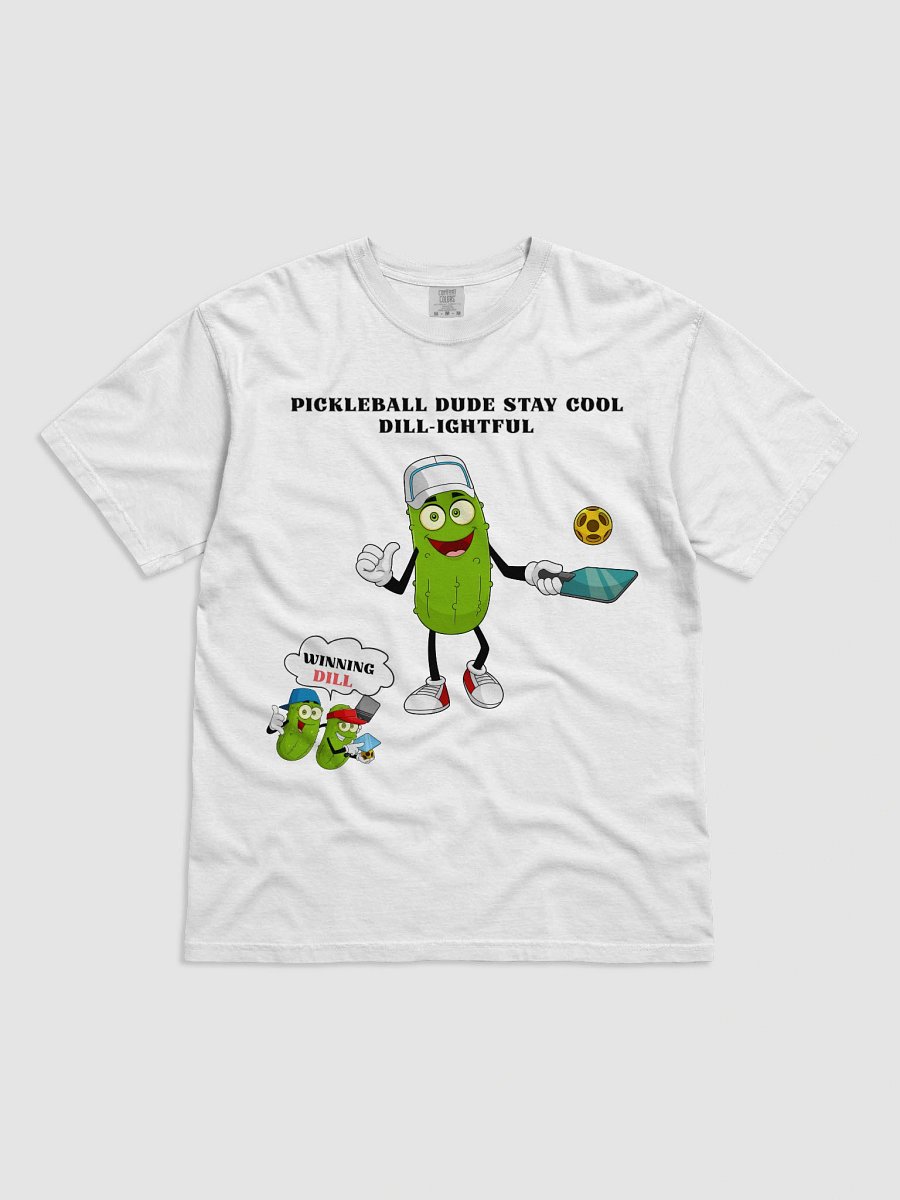 Pickleball Cool Dude Heavyweight T-Shirt product image (1)