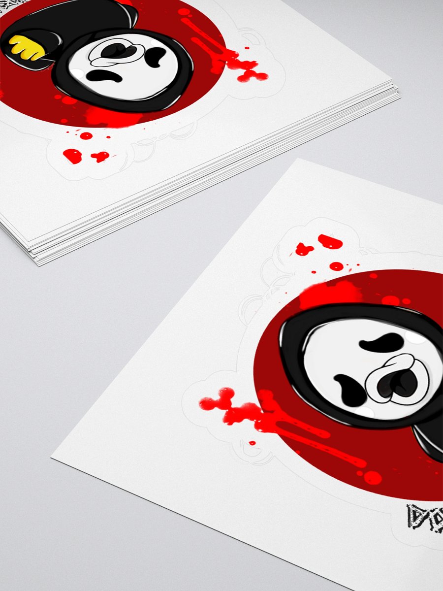 Ghostface Duck Sticker product image (12)