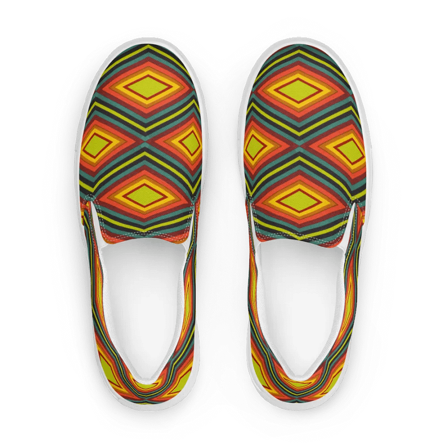 Cute Multi Color -Women's Slip-On Canvas Shoes product image (1)
