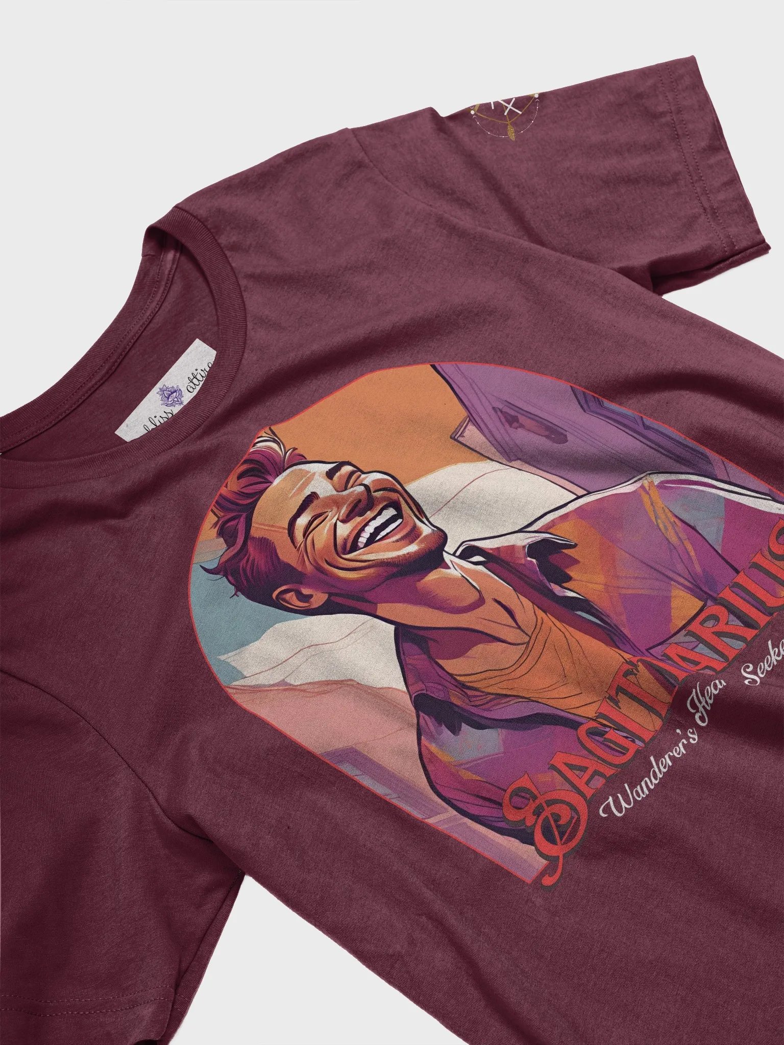 Celestial Sagittarius Man T-Shirt (DTG) product image (1)