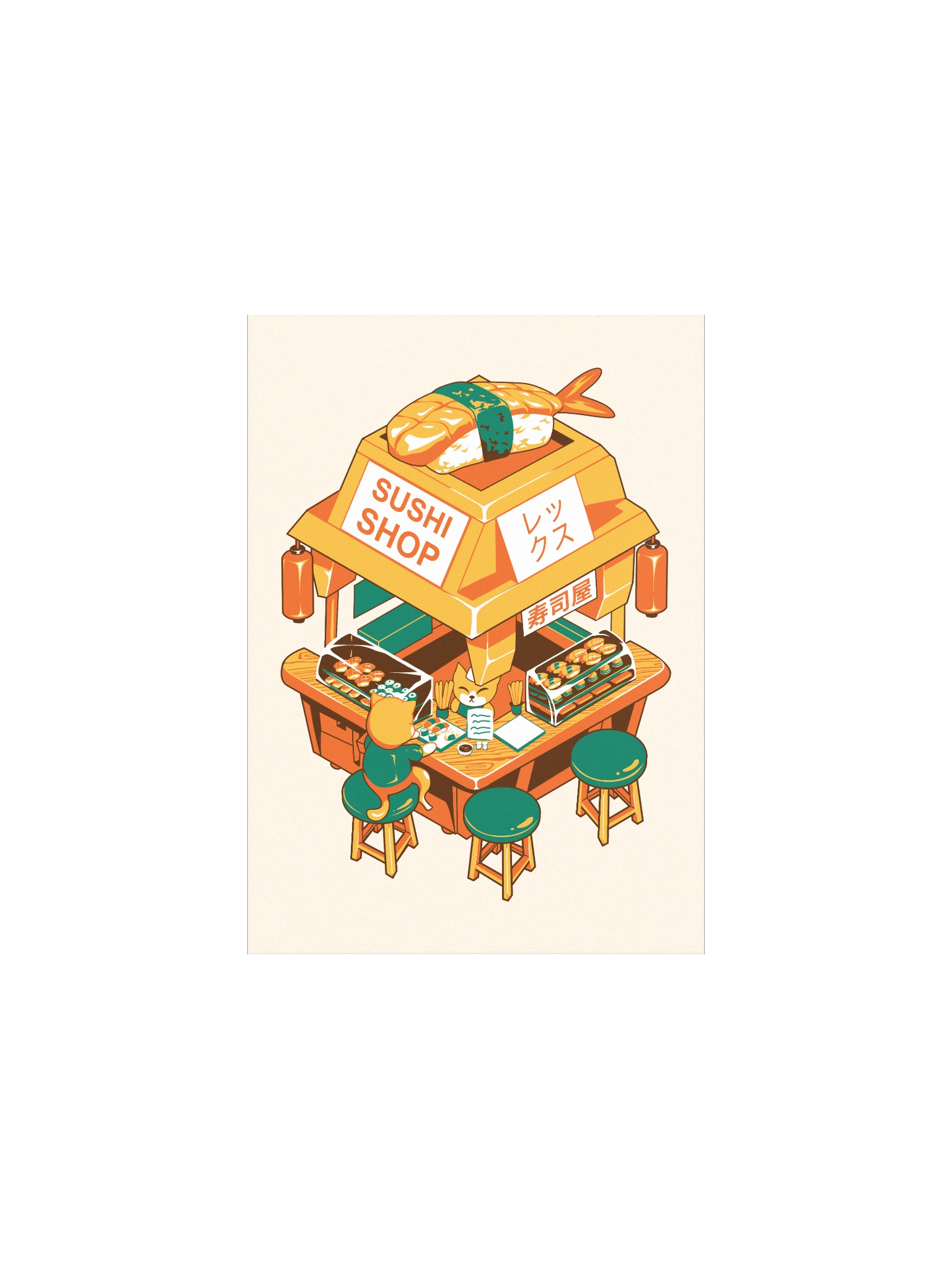 Poster – Keyboard Switch × Japanese Sushi Store product image (1)