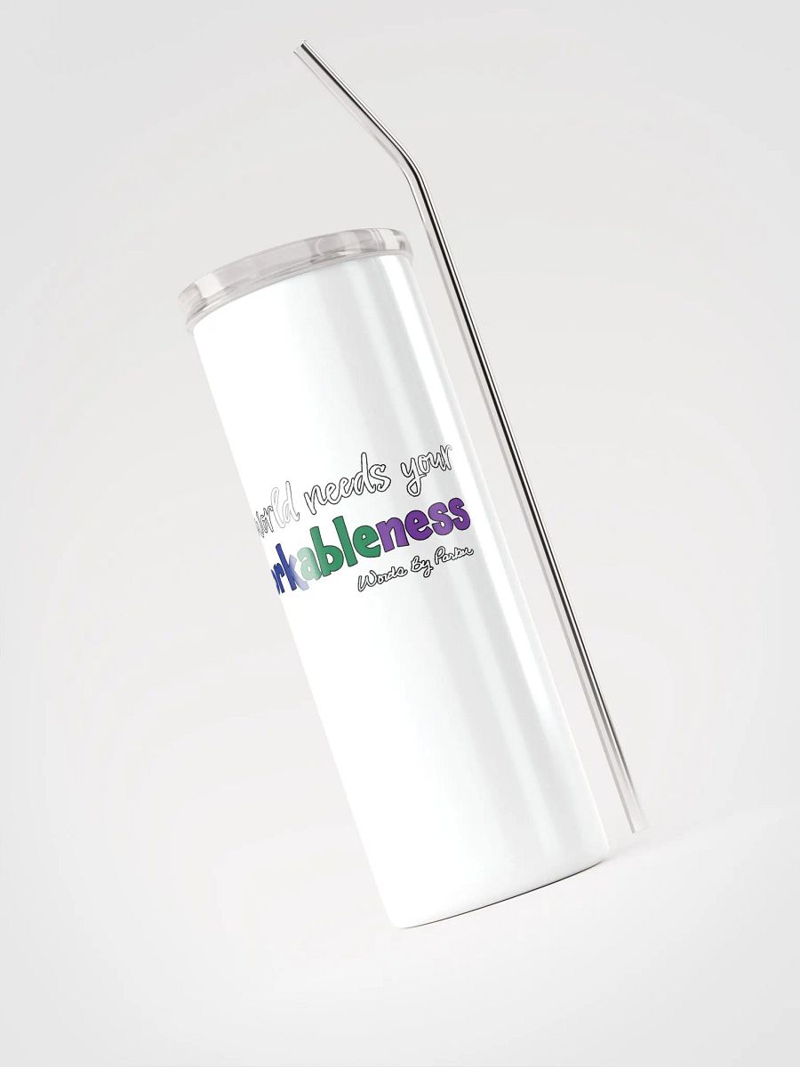 Adorkableness Tumbler with Straw product image (8)