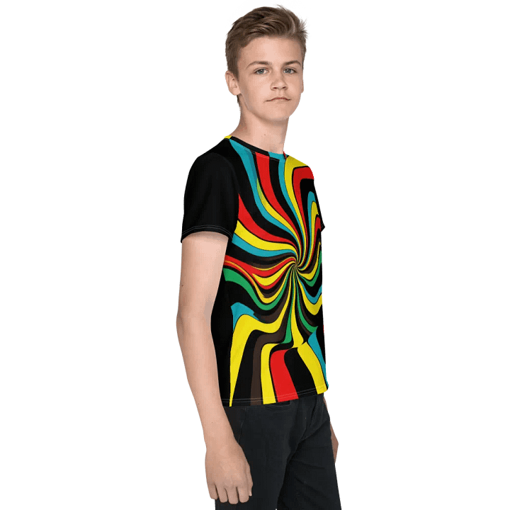 Cool Swirls Youth T-Shirt product image (2)