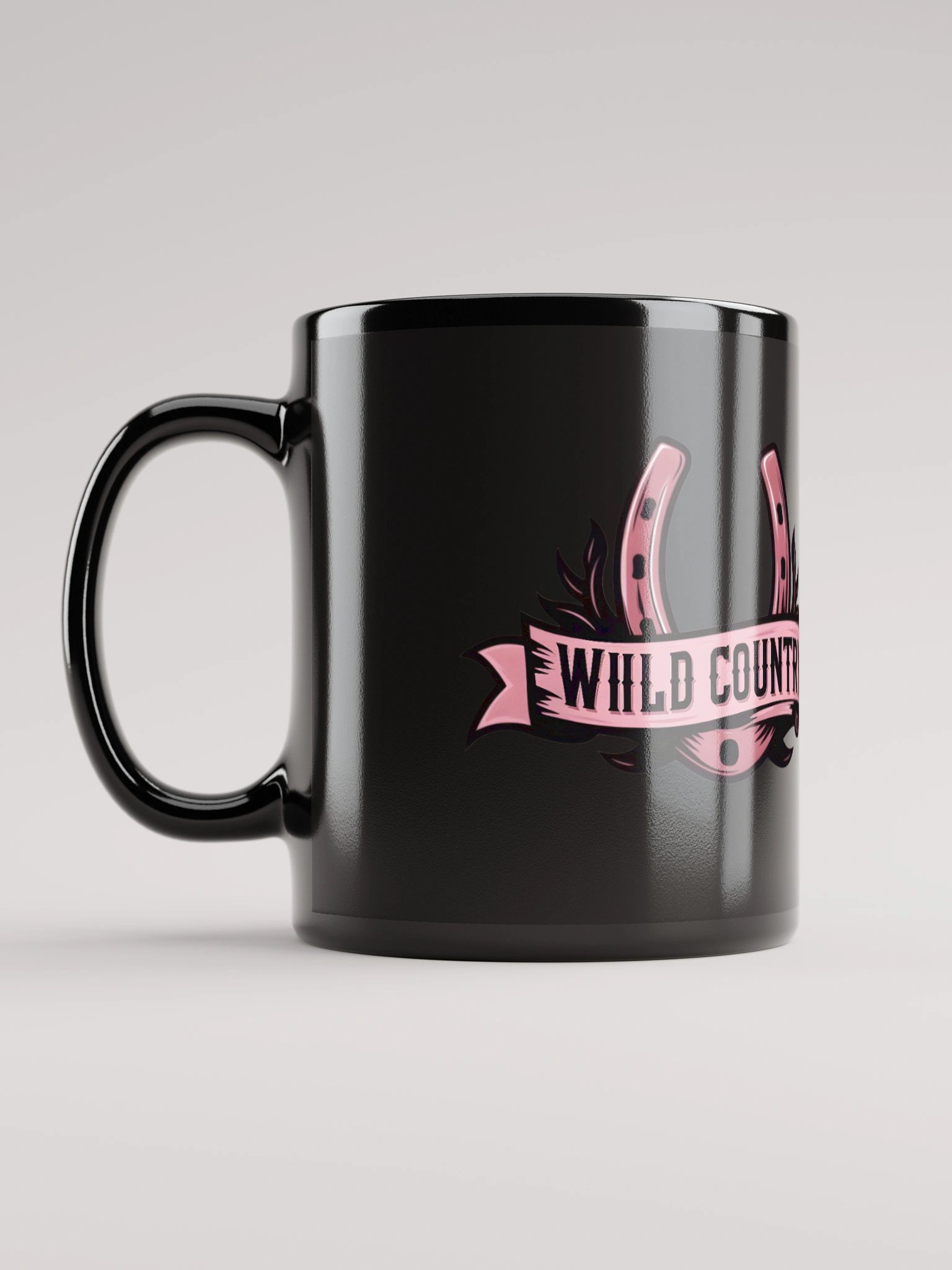 Black Glossy Mug product image (2)