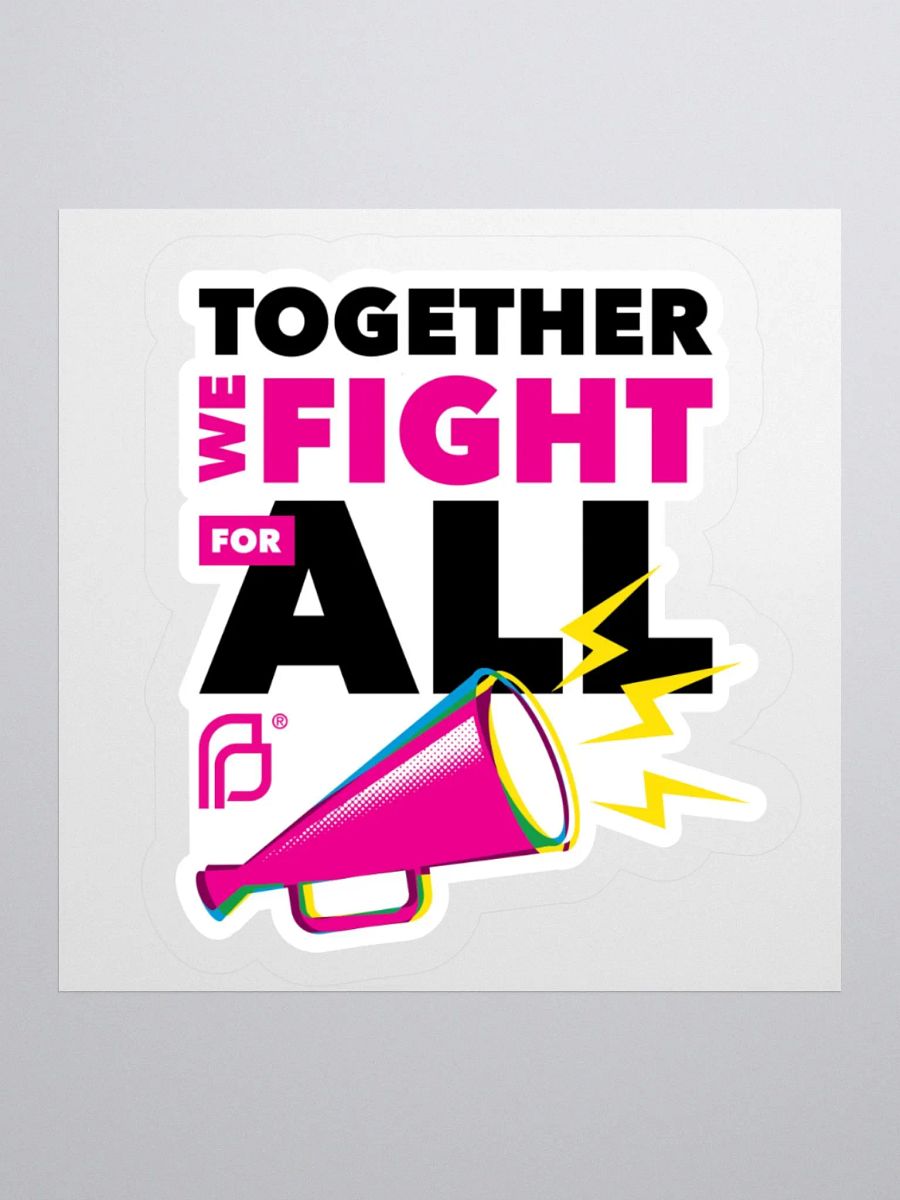 Together We Fight Sticker product image (1)
