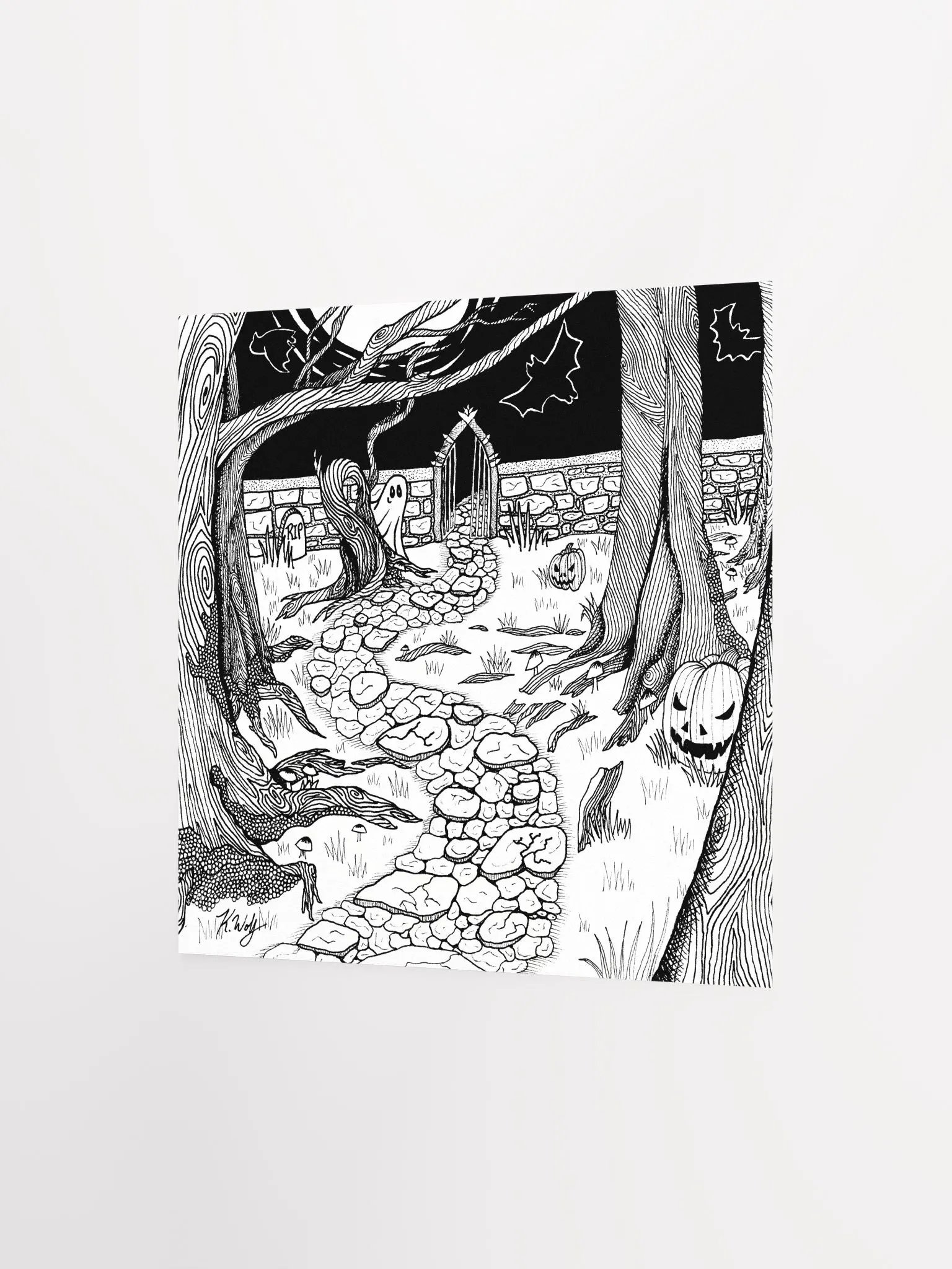 Ghost Gateway Matte Poster product image (6)