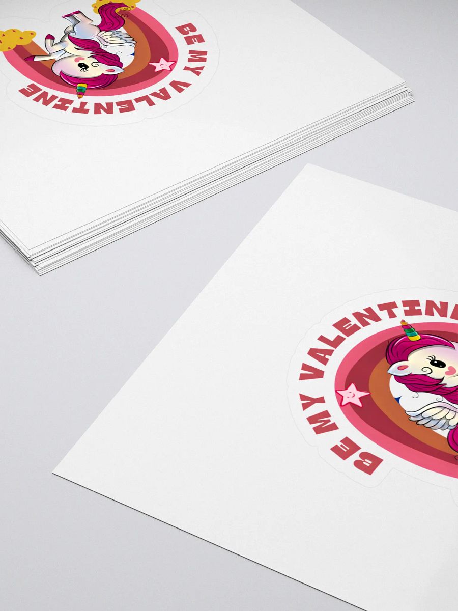 Valentine's Unicorn Fantasy Stickers product image (4)