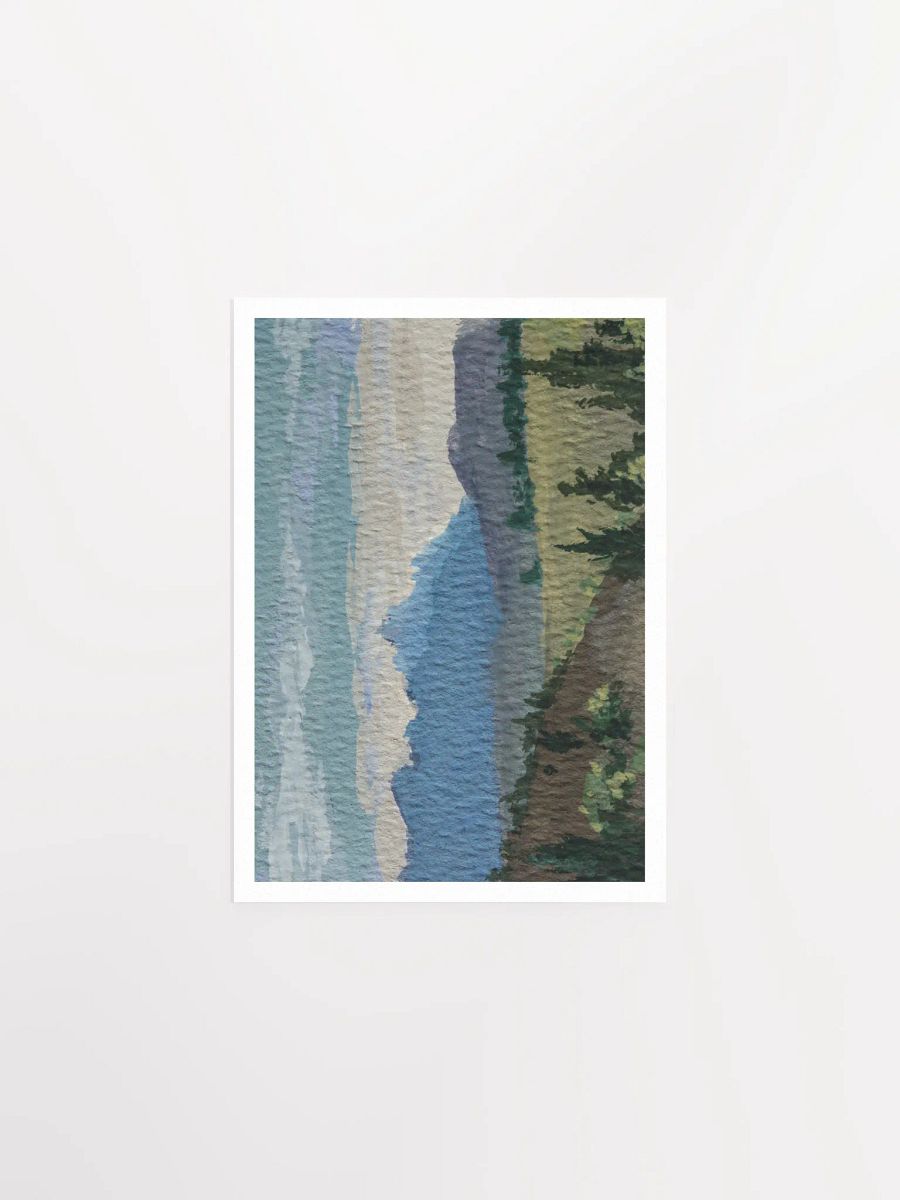 Textured Mountain Hills - Art Print product image (2)