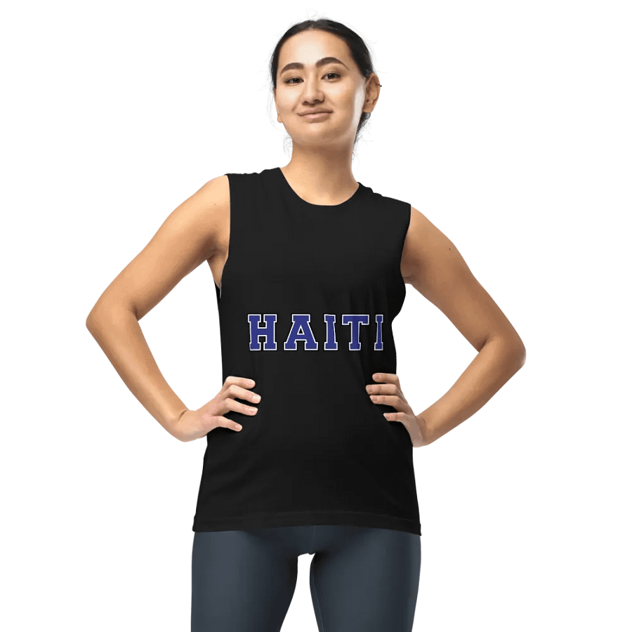 Haiti Varsity Muscle Tank product image (9)