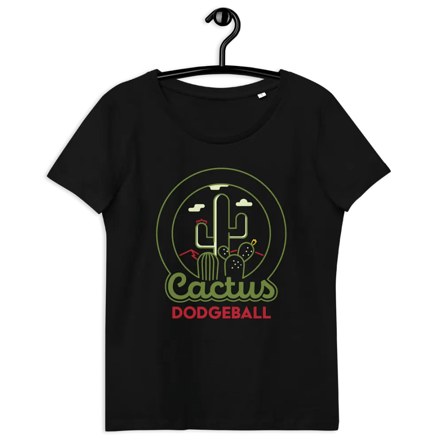 Cactus Dodgeball Women's Fitted Tee product image (12)