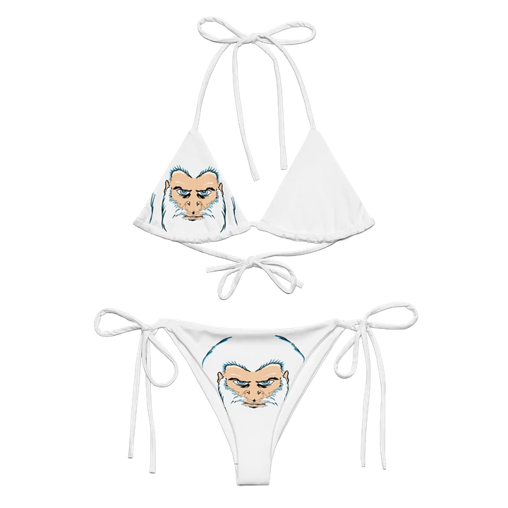 Digital Symmetry Face Art Print Bikini product image (1)