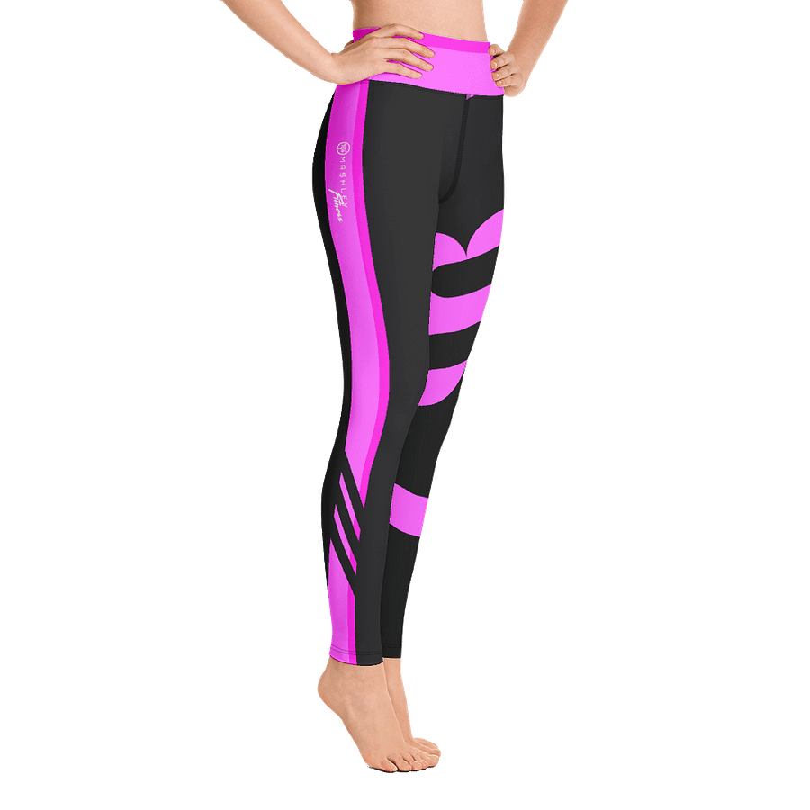 Smashley Fitness - Fitness Pink Yoga Leggings product image (2)