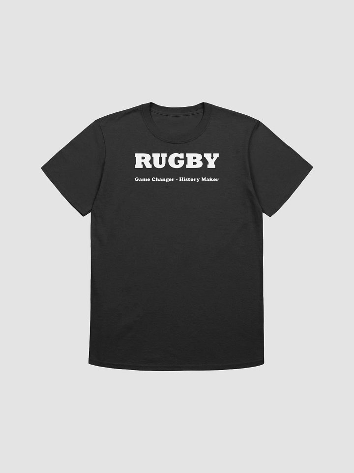 Unisex Rugby Slogan T-Shirt #25 product image (2)