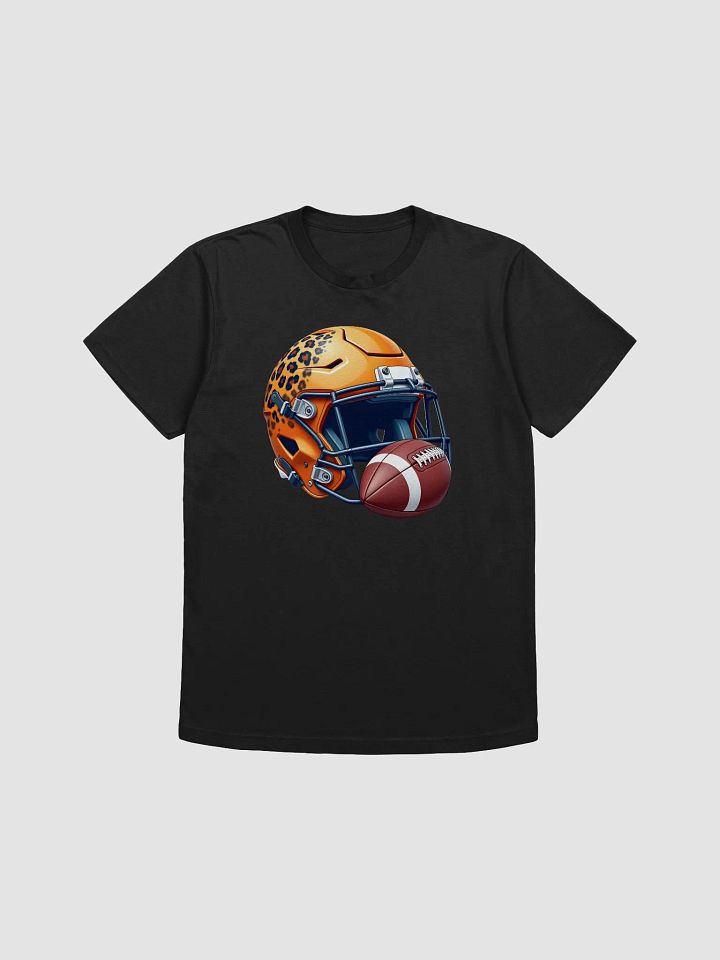 Halloween-Football Helmet T-Shirt | Spooky & Sporty Halloween Tee for Football Fans product image (3)