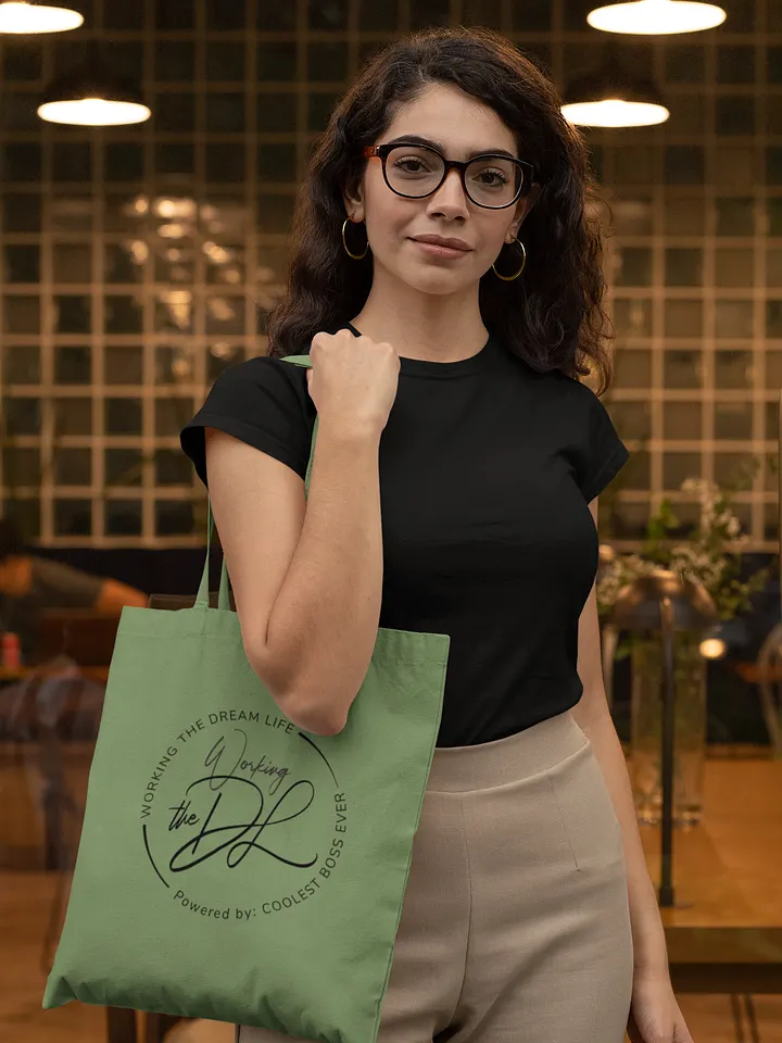Green Econscious Organic Cotton Tote Bag – Eco-Friendly Reusable Shopping & Everyday Carry Bag product image (2)