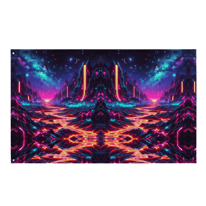 LAVA RIVER flag product image (1)