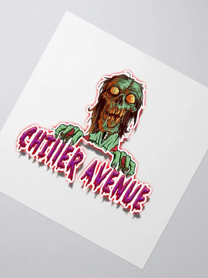 Chiller Avenue Zombie Sticker product image (4)