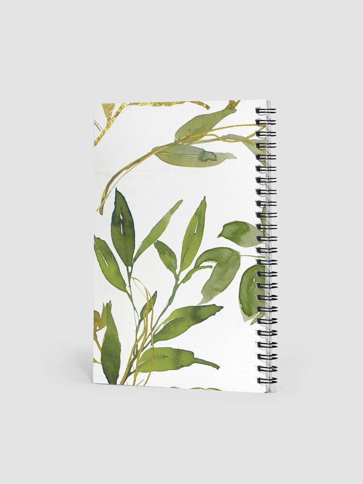 Leaf Art Spiral Notebook product image (2)