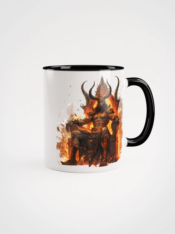 Hades - The God of the Underworld Ceramic Mug with Black Color Inside product image (2)