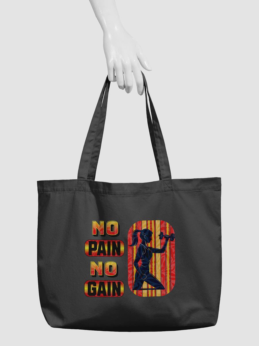 No Pain No Gain Organic Tote product image (3)