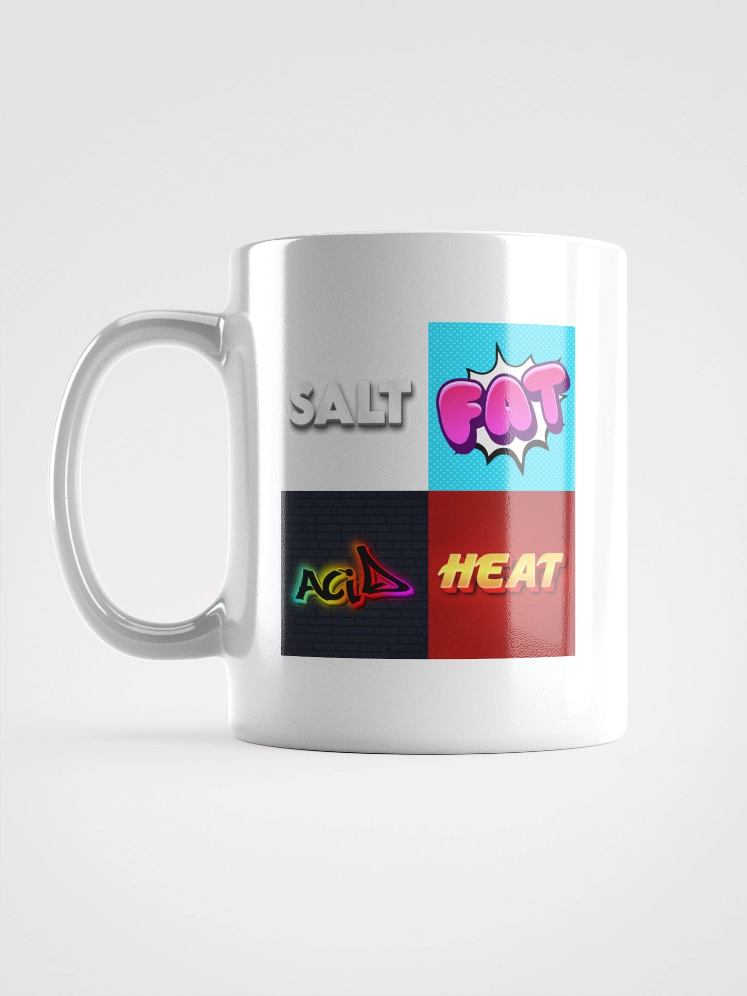 Salt Fat Acid Heat - White Glossy Mug product image (2)