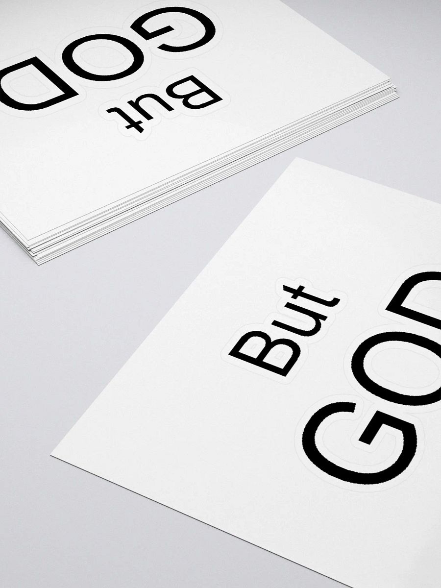 BUT GOD Custom Cut Vinyl Stickers product image (11)
