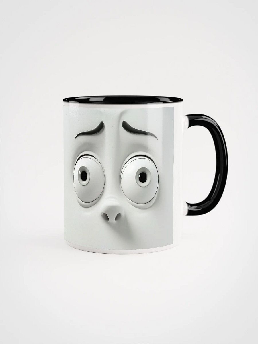 Furrowed Brow Mug: Start Your Day with a Quirky Twist! product image (2)