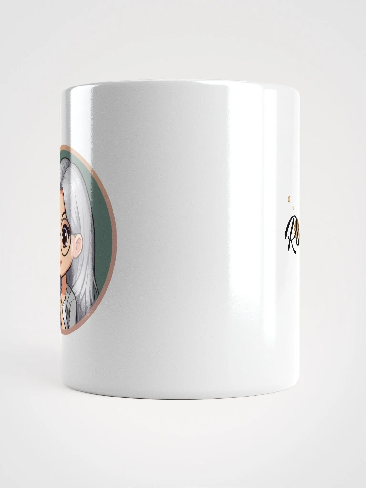 Double Logo Mug in White product image (5)
