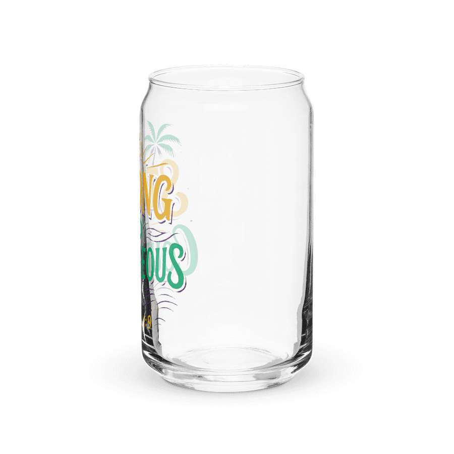 "Fearless Fuel" Can Glass | Joshua 1:9 Graffiti Faith Edition product image (7)
