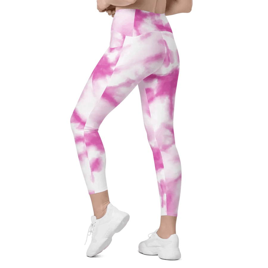 Tie Die Cherry Leggings w Pockets product image (8)