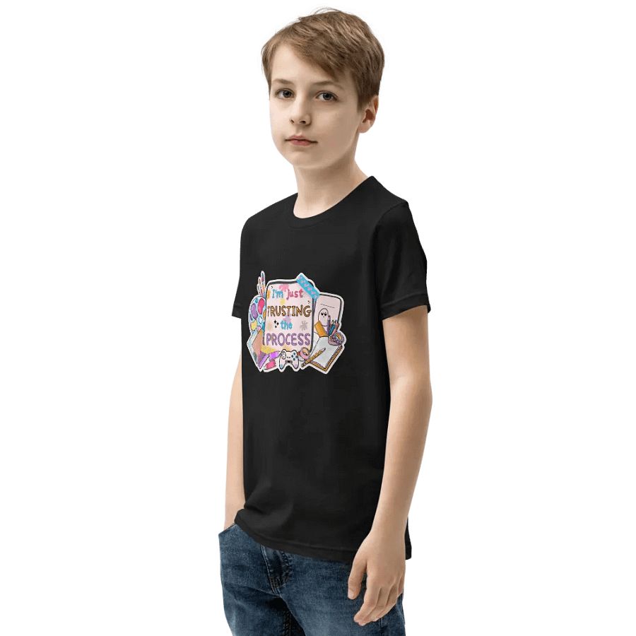Kids im just trusting the process tshirt product image (3)