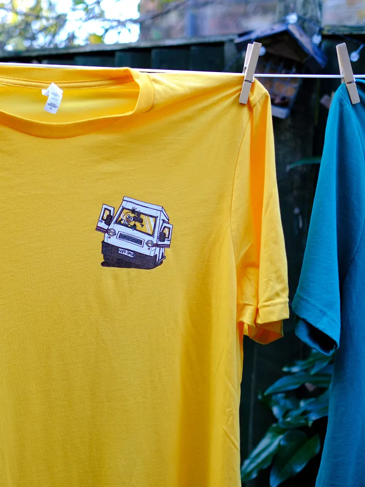 Wheelie Yellow driving small print! product image (2)