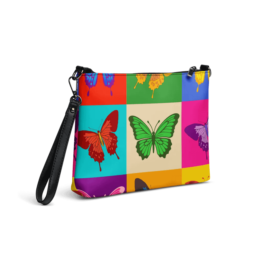 Butterfly Bliss All-Over Print Crossbody Bag product image (4)