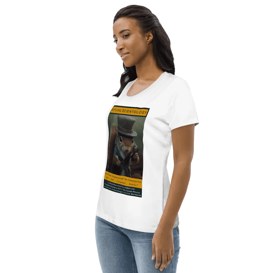 Ladies Tee - Watching Scientology - Front Only product image (3)