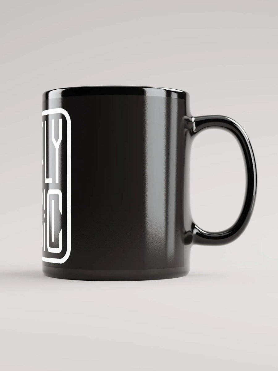 SIMPLY MUSIC Black Glossy Mug product image (1)