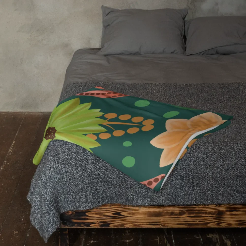 El Yunque Floral Rainforest Blanket product image (23)