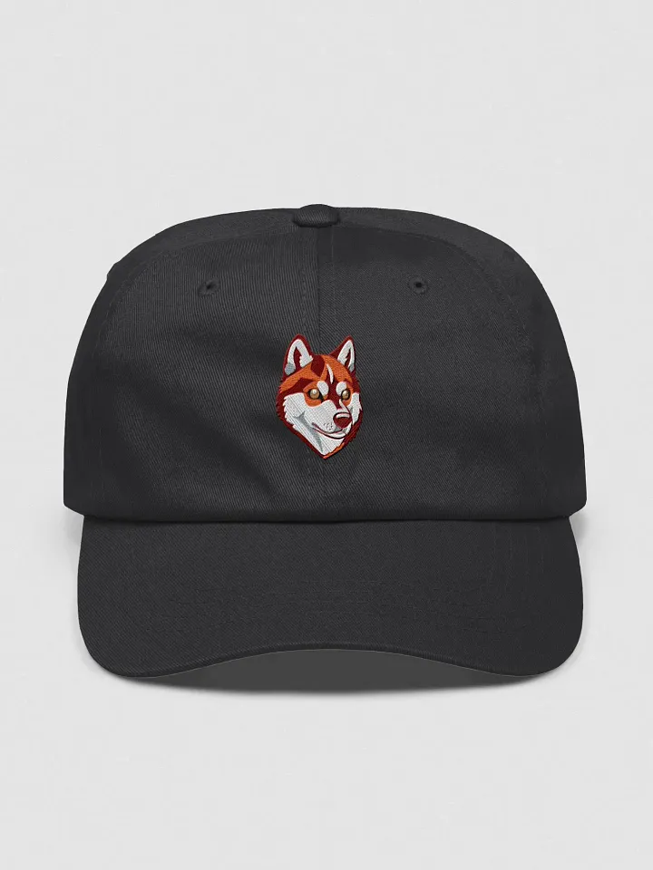 Red Siberian Husky Dad Hat product image (6)