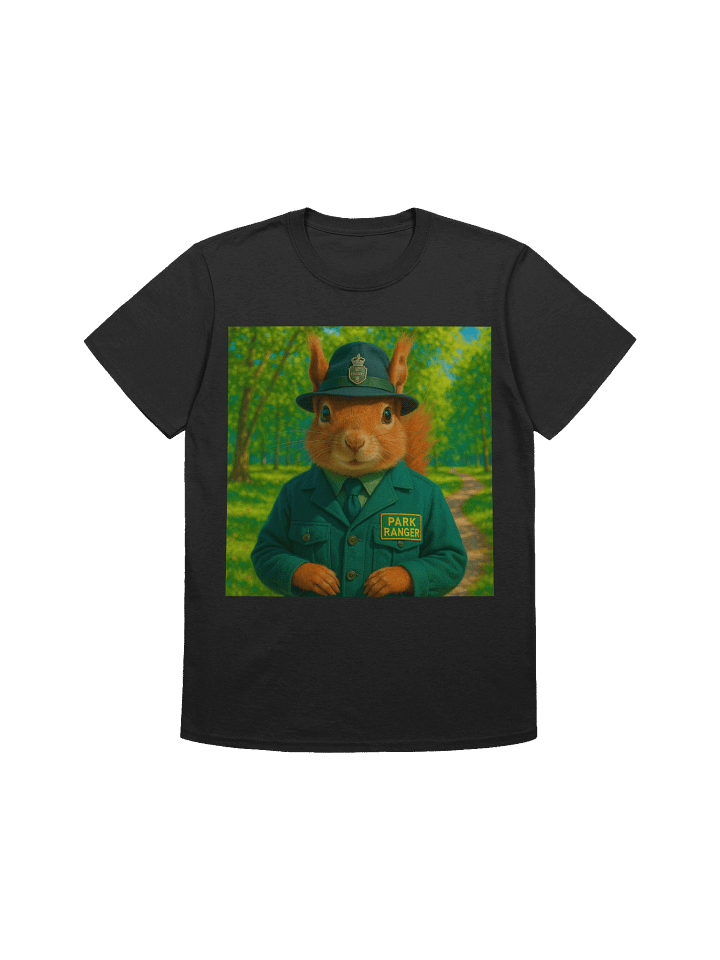 Park Ranger Squirrel Unisex T-Shirt product image (3)