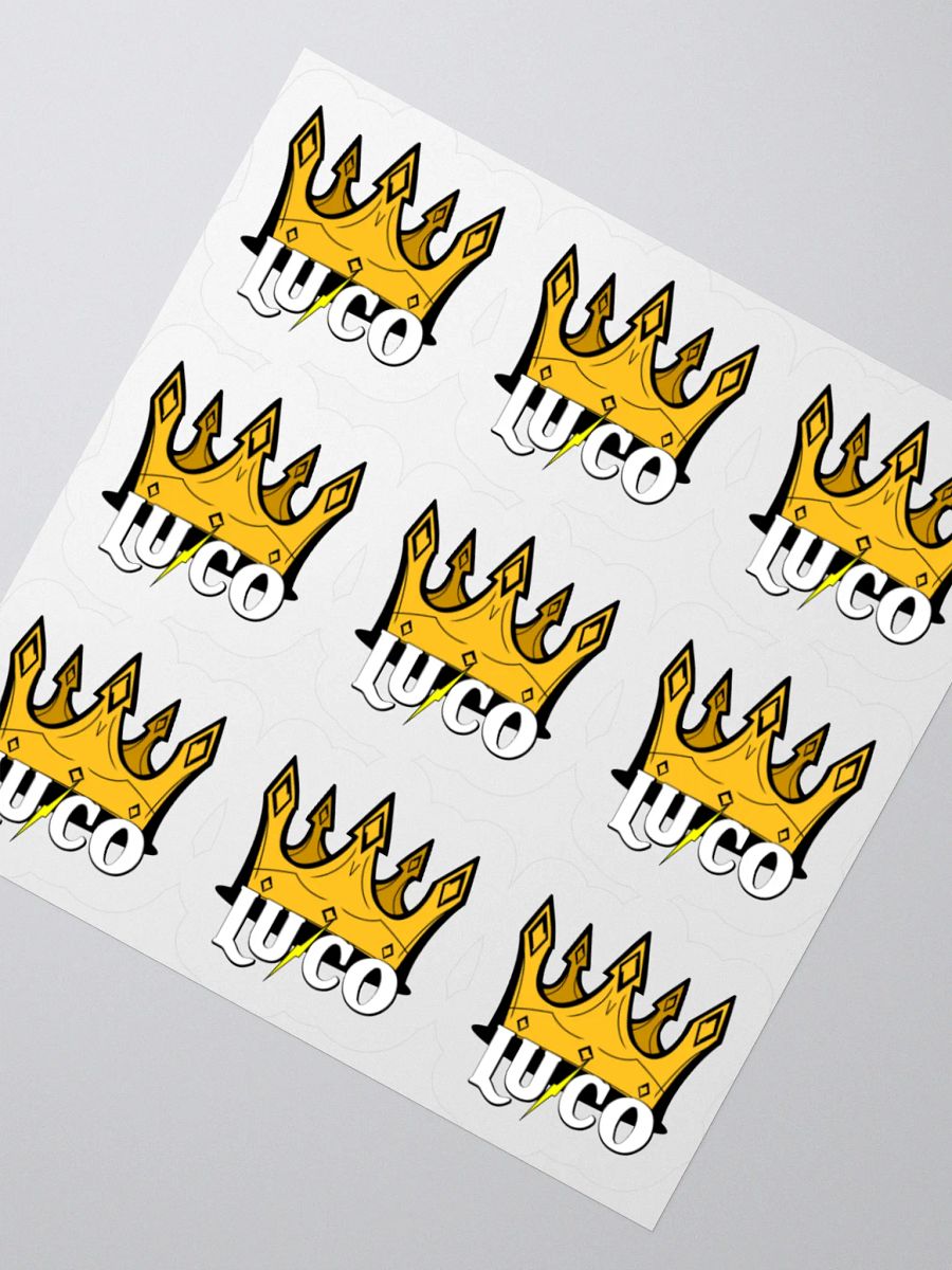 LUCO Logo Stickers (9 per sheet) product image (2)