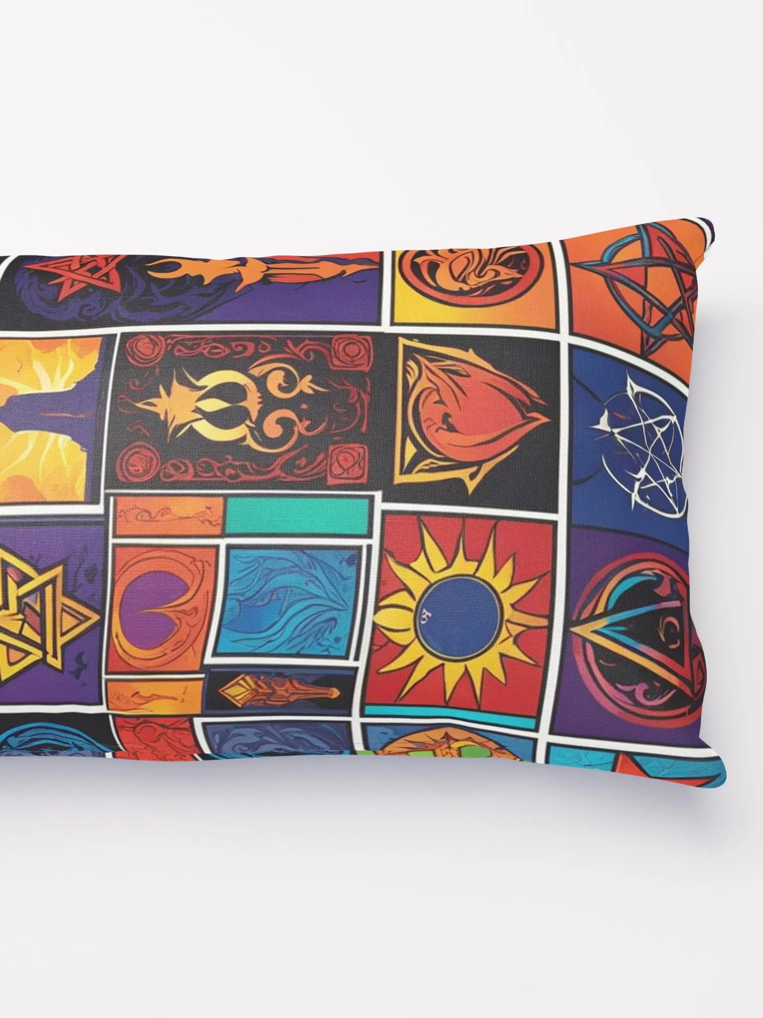 Brightly Coloured Symbology Cushion product image (2)