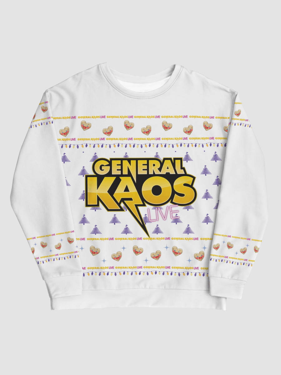 Ellie's Potato X-Mas Sweater - WHITE LIKE SNOWMAN! product image (1)