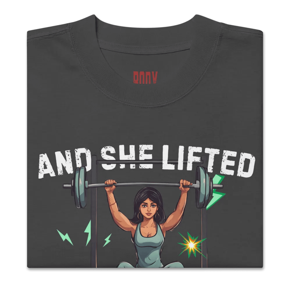 And she lifted heavily ever after t-shirt product image (3)
