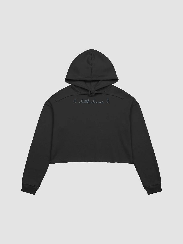 Little Lunas Cropped Hoodie - Blue product image (3)