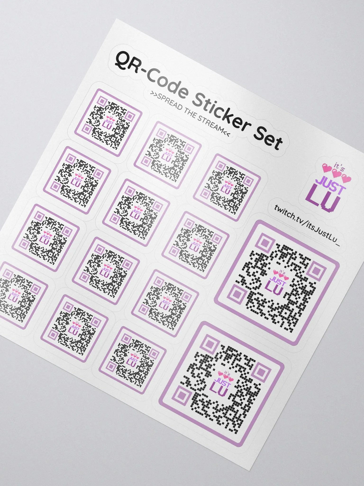 QR-Code Sticker Set product image (2)